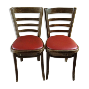 Paire de chaises bistrot