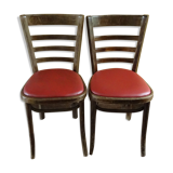 Paire de chaises bistrot