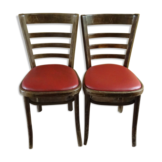 Paire de chaises bistrot