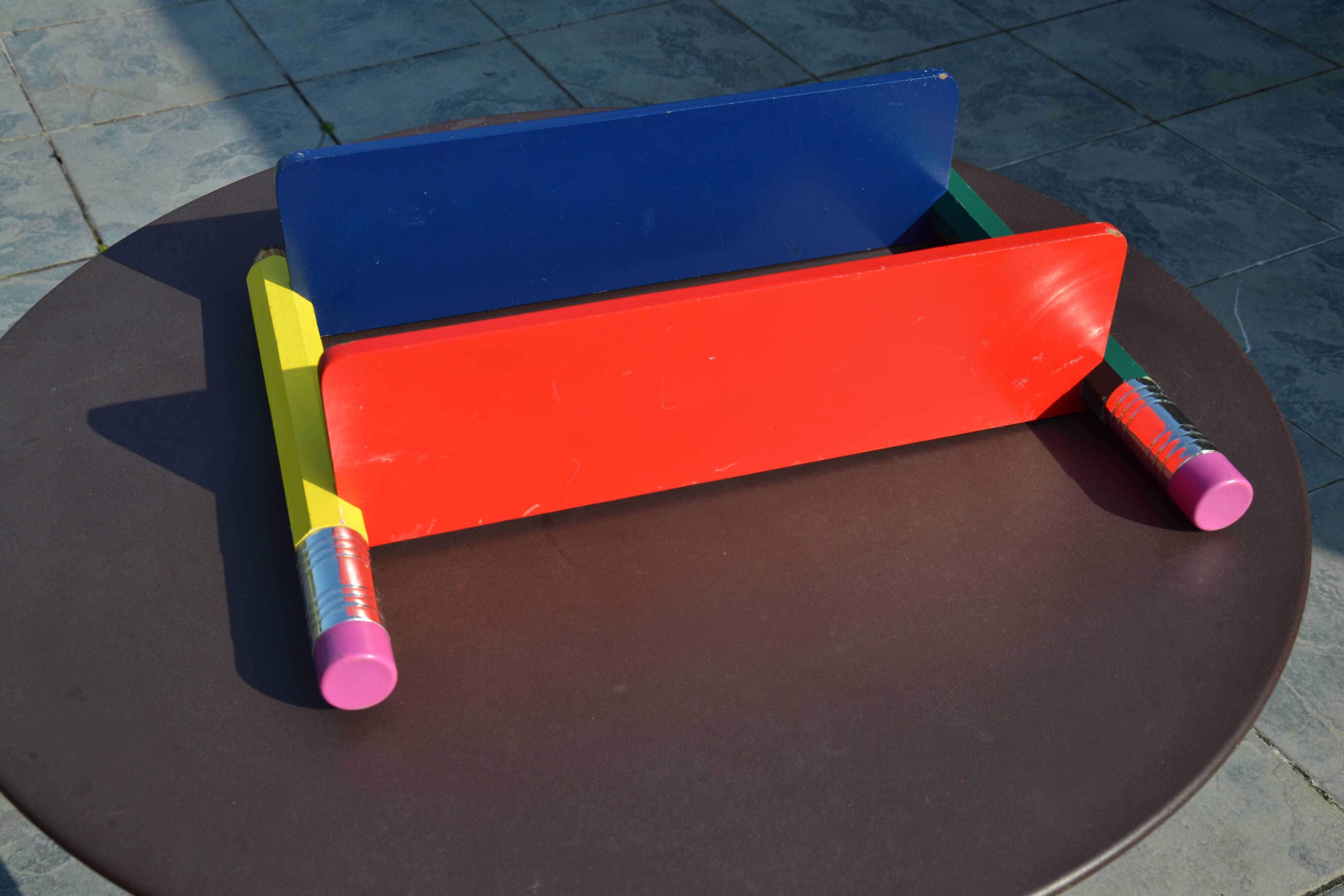 2 pencil shelves Pierre Sala