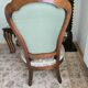 Paire fauteuils Napoléon III