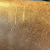Leather bench
