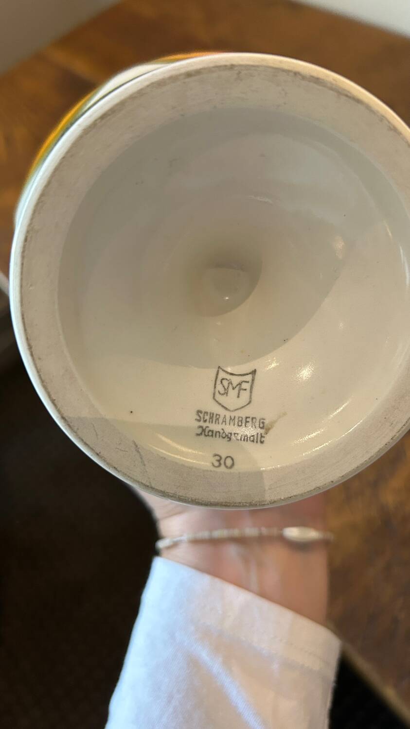 West Germany ceramic cup