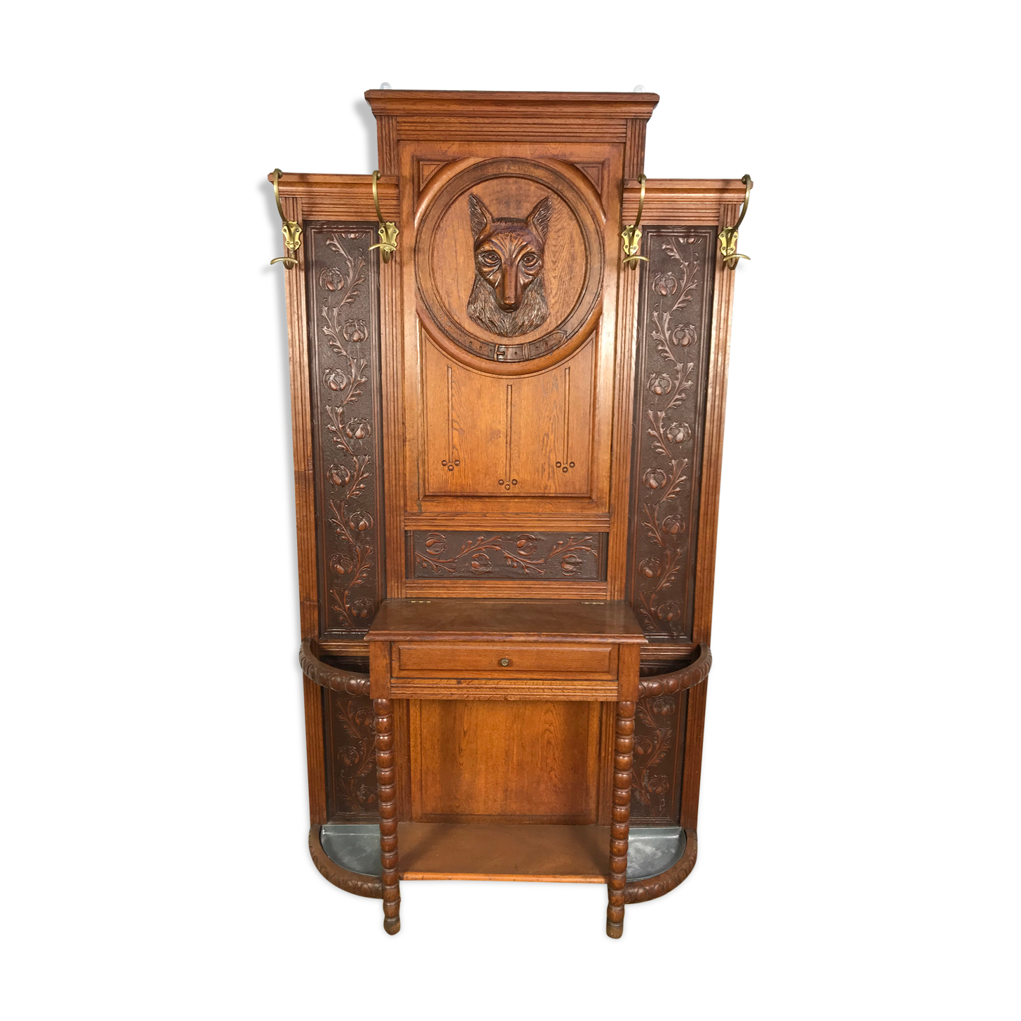 Oak and cardboard 1900