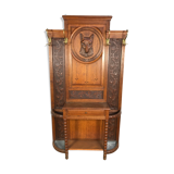 Oak and cardboard 1900