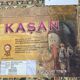 Kasan burgundy red combed wool oriental rug 200x300cm