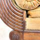 Antique french empire daybed with original velvet upholstery