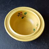2 vintage k&g luneville french ceramic bowls and bowl