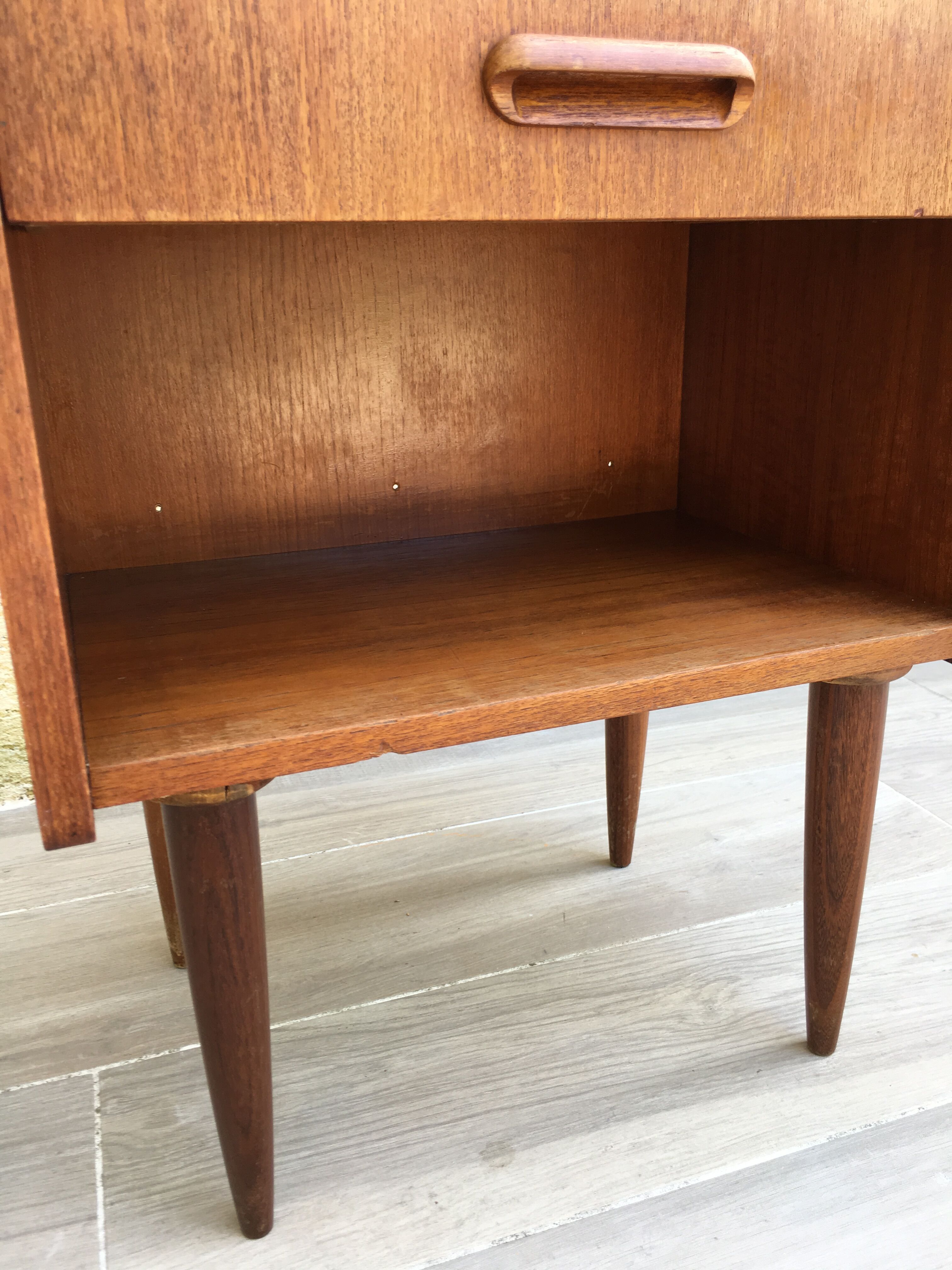 Scandinavian bedside table