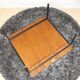 Small coffee table metal and wood design BOWMAN BROS years 50.