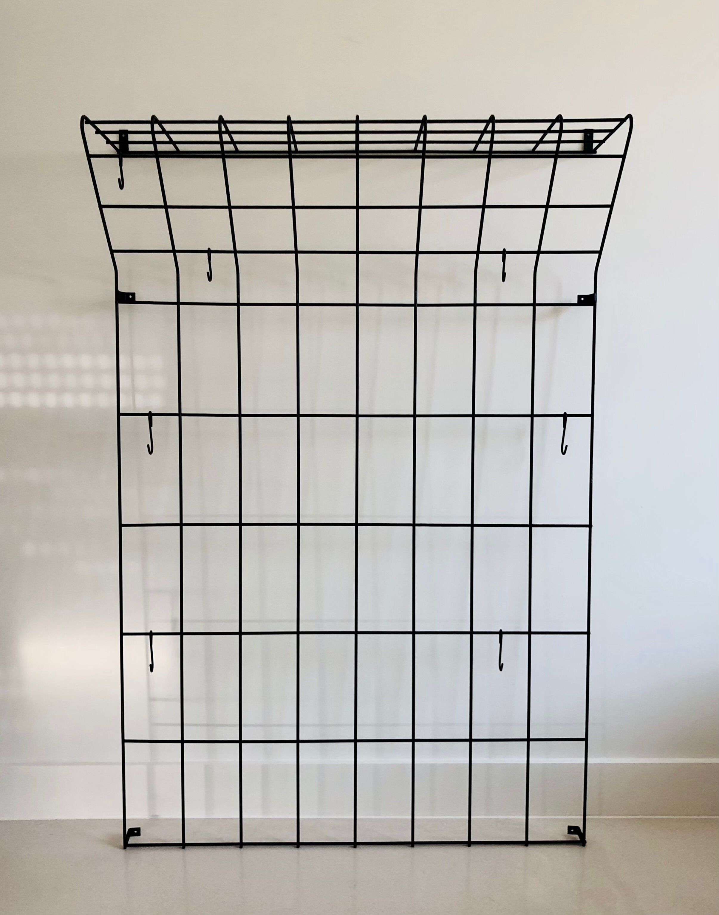 Wall rack by Karl Fichtel for Drahtwerke Erlau A.G.Aalen, Germany 50s