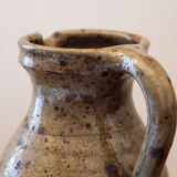 Pyrite stoneware pitcher Guy Baudat 70s