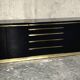 Jean-Claude Mahey for Maison Romeo Paris — Sideboard in black lacquer and milk.