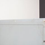 Vintage industrial display cabinet