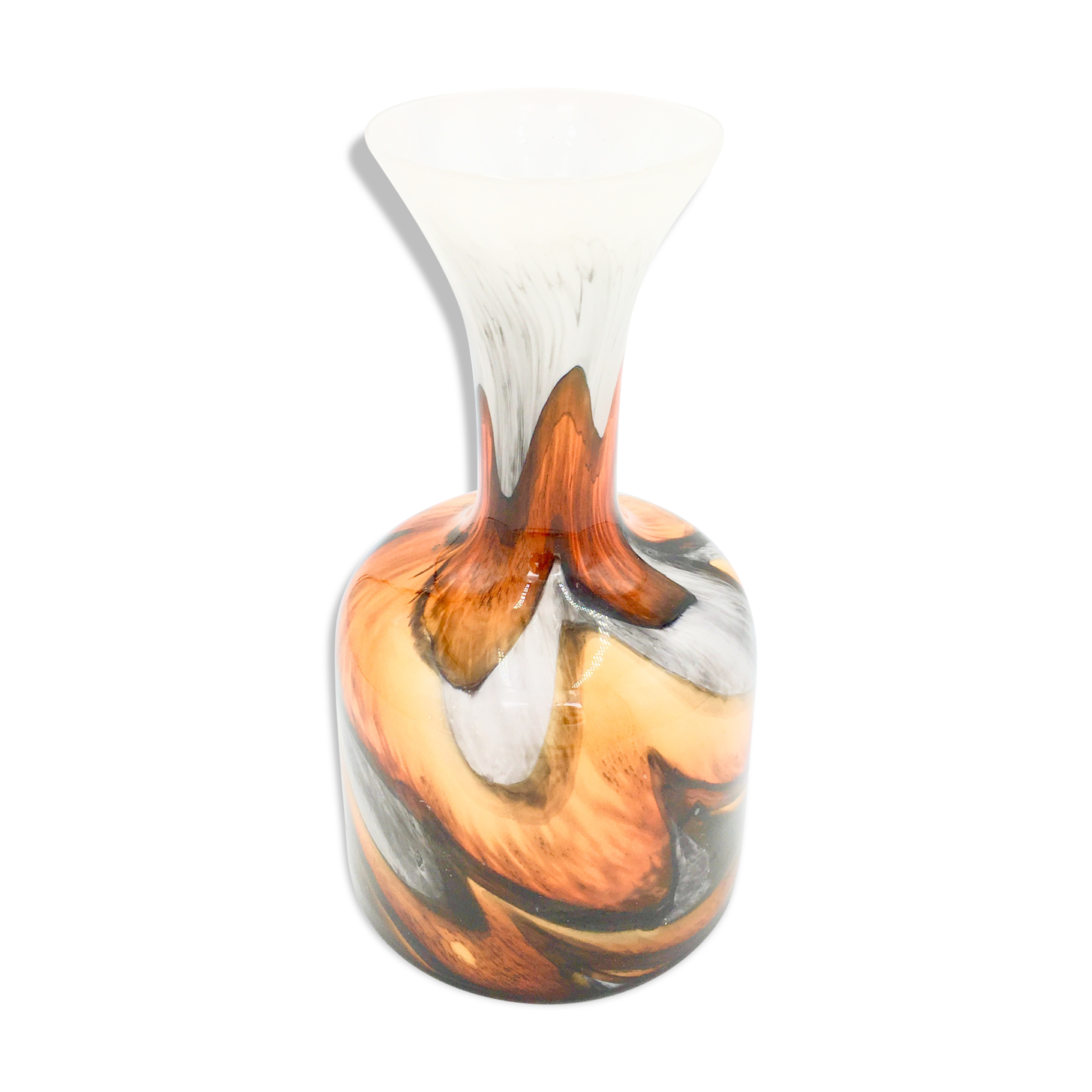 Blown glass vase