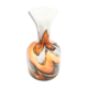Blown glass vase