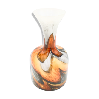 Blown glass vase