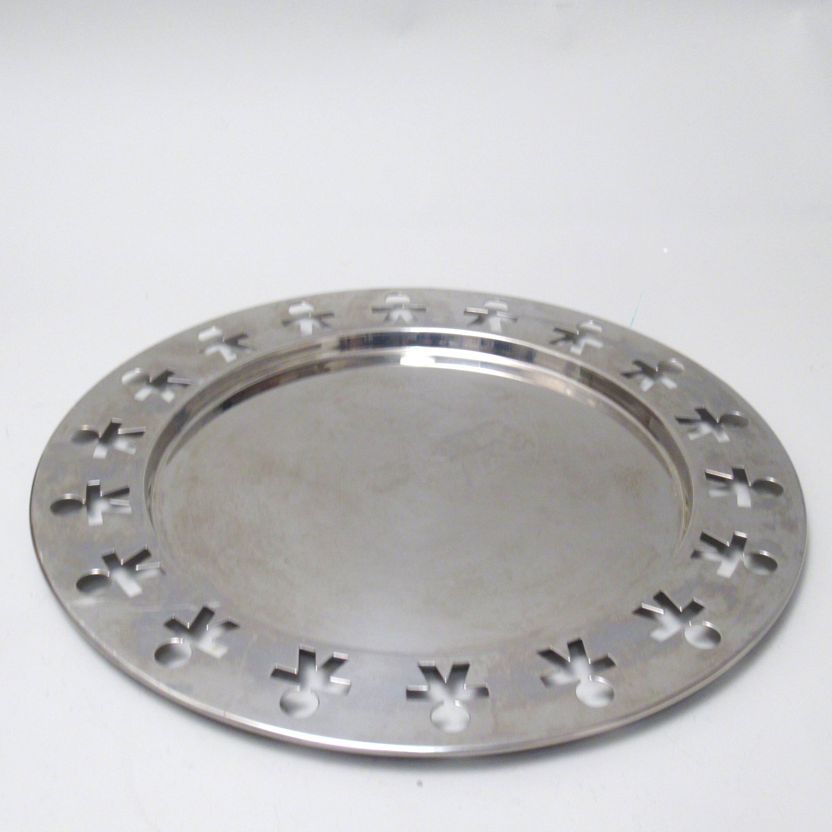 Round plateau Girotondo King Kong Alessi 1989