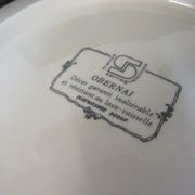 Pie dish sarreguemines-obernai