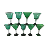 Vintage foot glasses