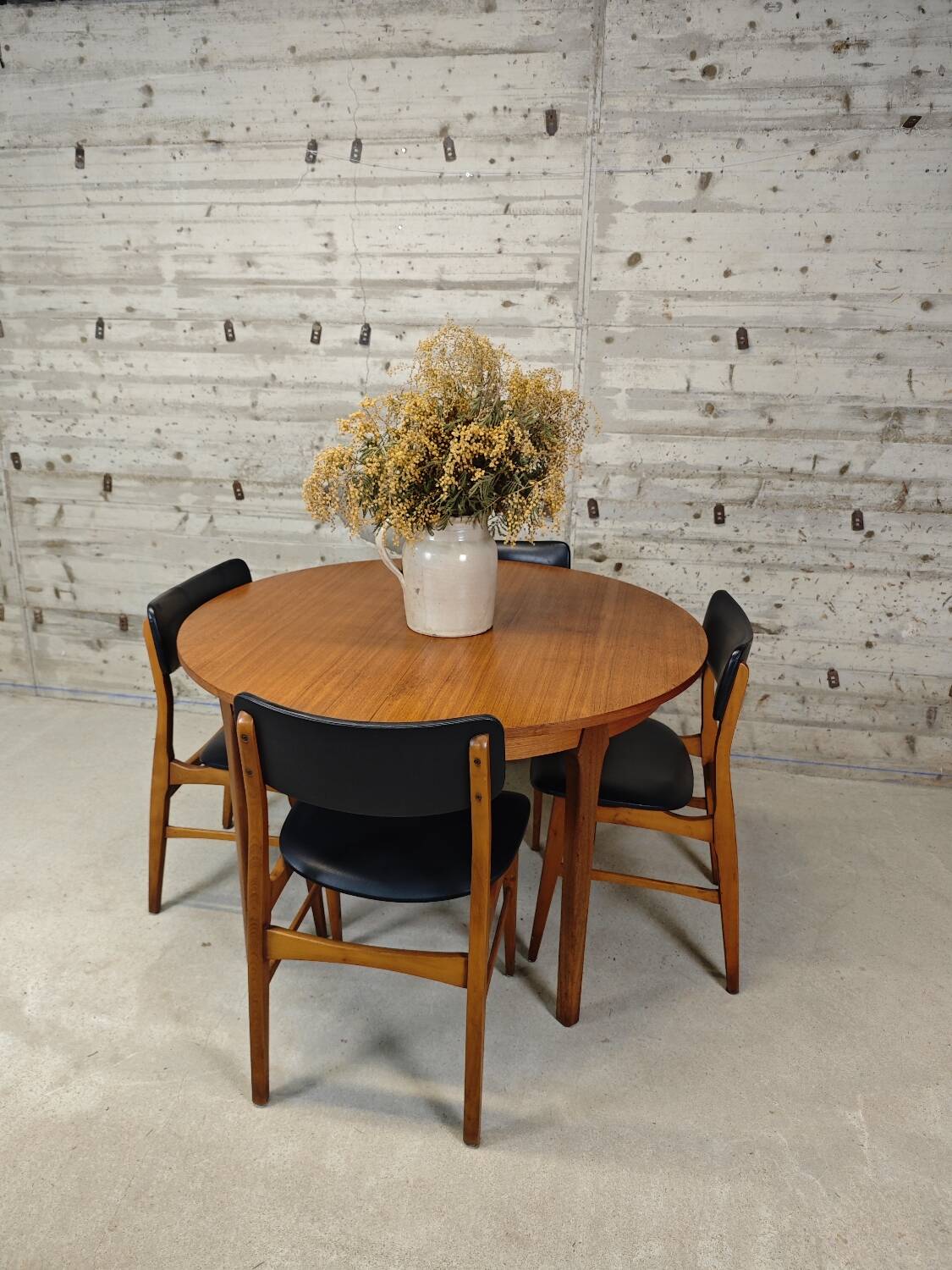 Table extensible vintage