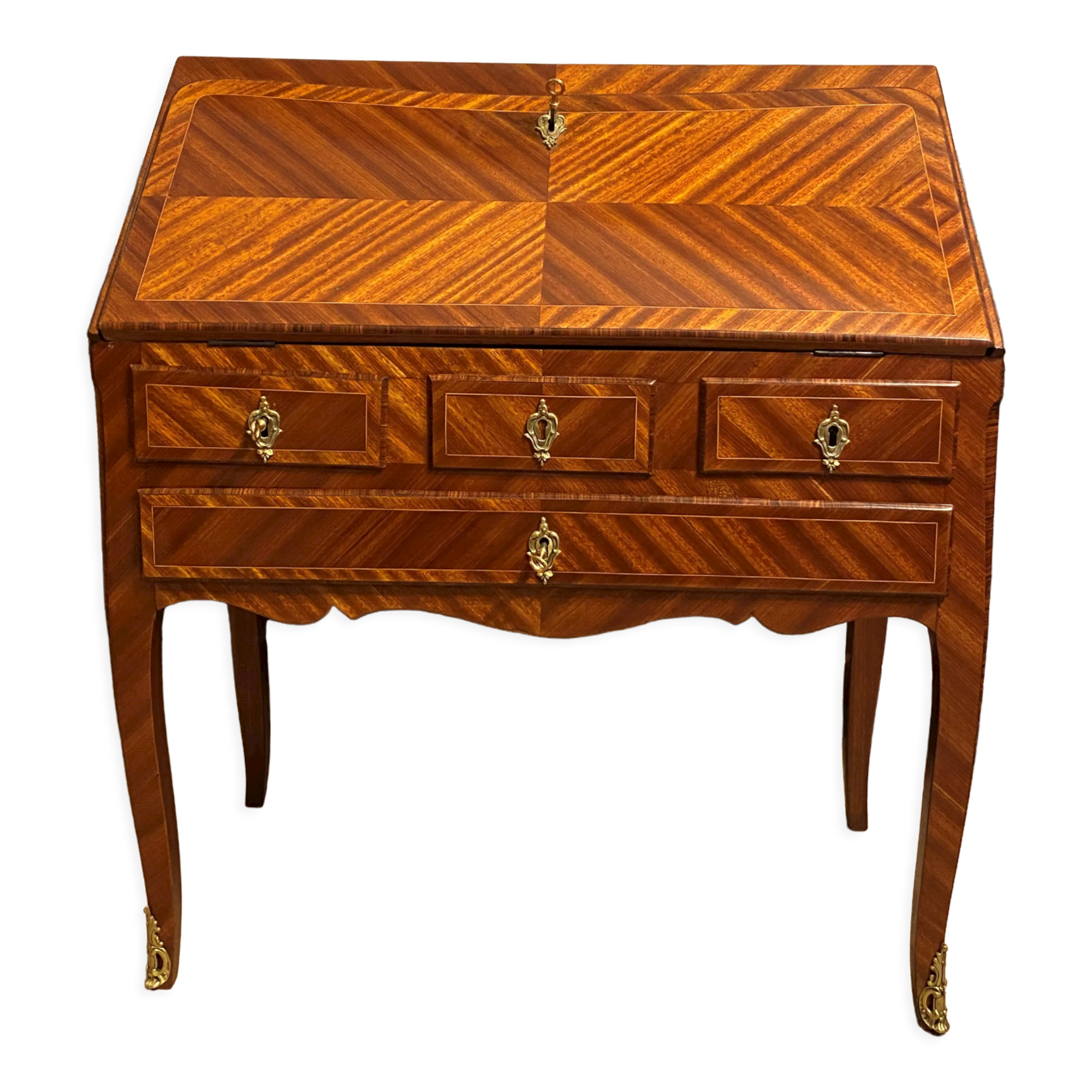 Slope desk marquetry XVIIIth