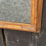 Venetian mirror in carved and gilded wood, circa 1880