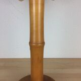 Bamboo effect wood lamp Jungle Chic style