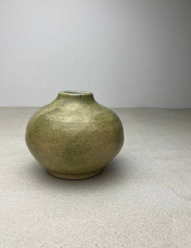 Ceramic soliflore vase, John J Dunn