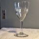 12 glasses - 6 water - 6 wine - Small carved decoration - Period 1900