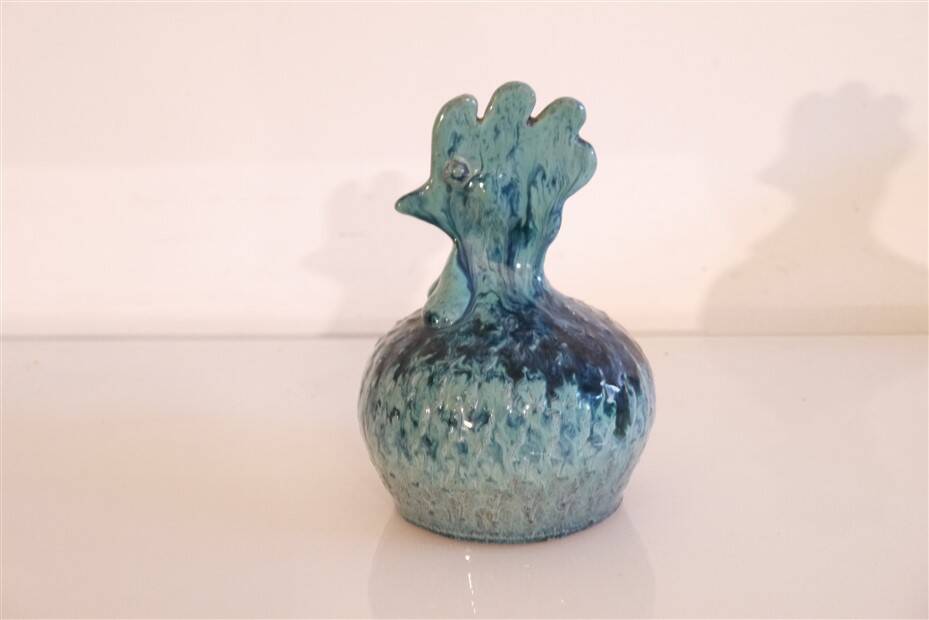 Danish pottery zoomorphic shape 1960