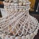 Shell chandelier