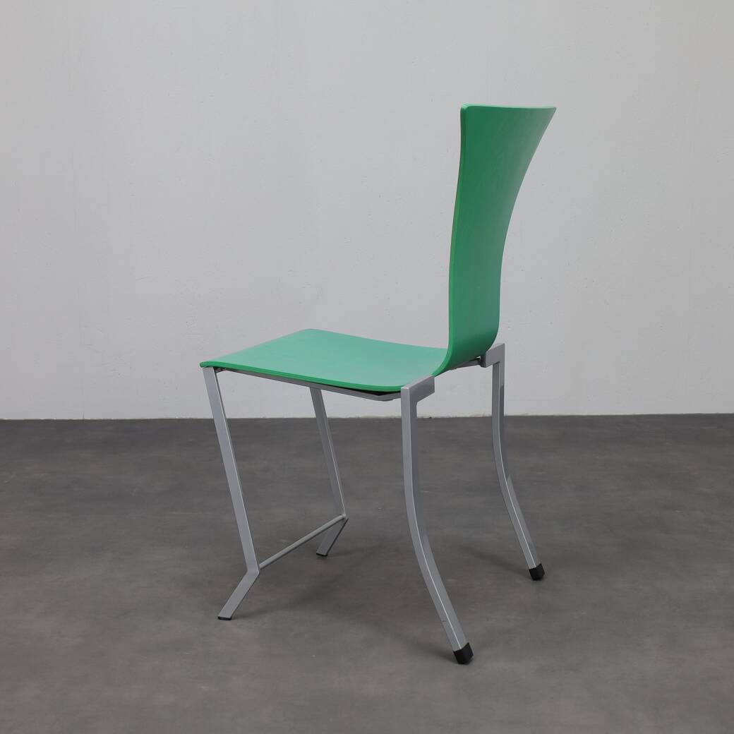 KFF – Karl Friedrich Förster set of 4 Postmodern Dining Chairs, 1990s