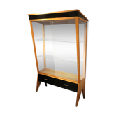 Diamond shaped display cabinet, Belgium 1950