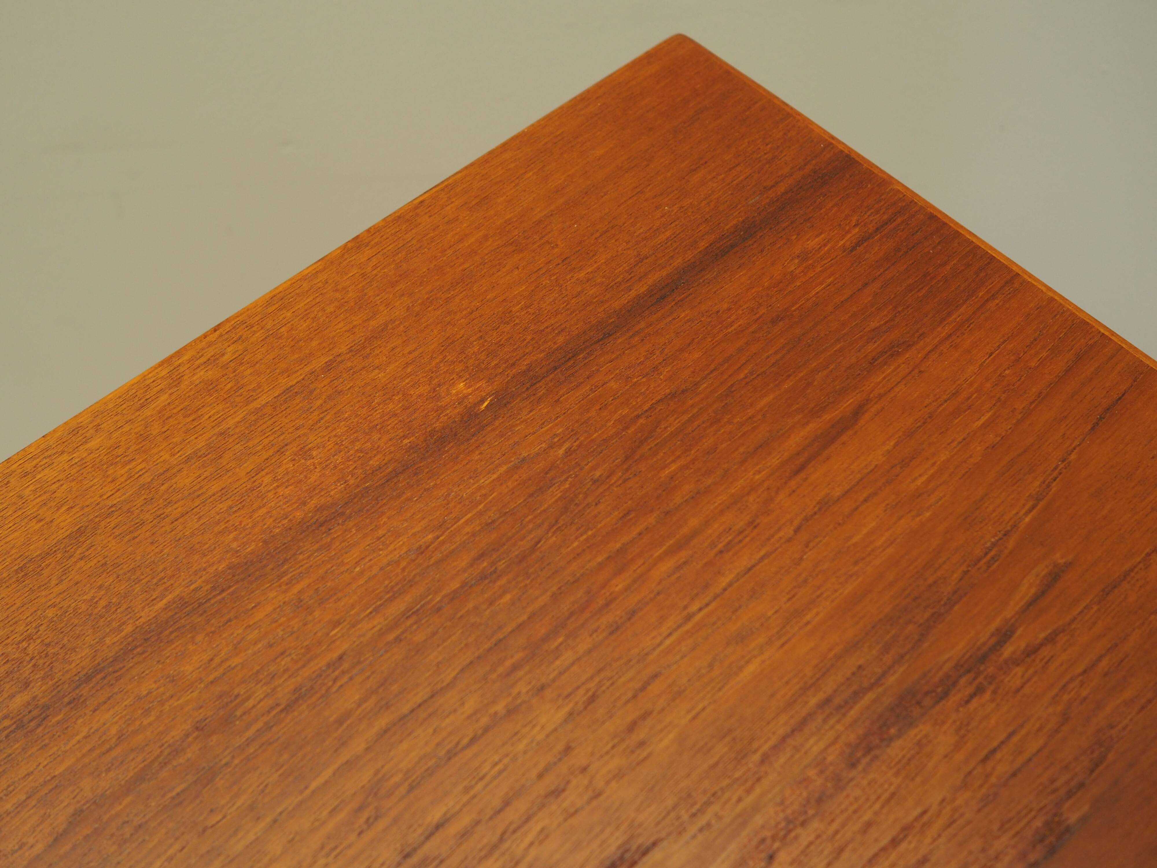 Teak desk, Danish design, 1970s, production: Denmark
