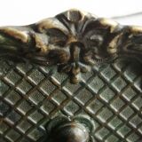 pyrogène en laiton support boite d'allumettes en laiton modèle déposé