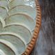 Vintage pie dish in majolica