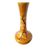 Orange neck vase