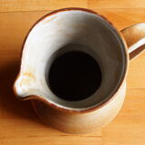 Red and white sandstone pitcher