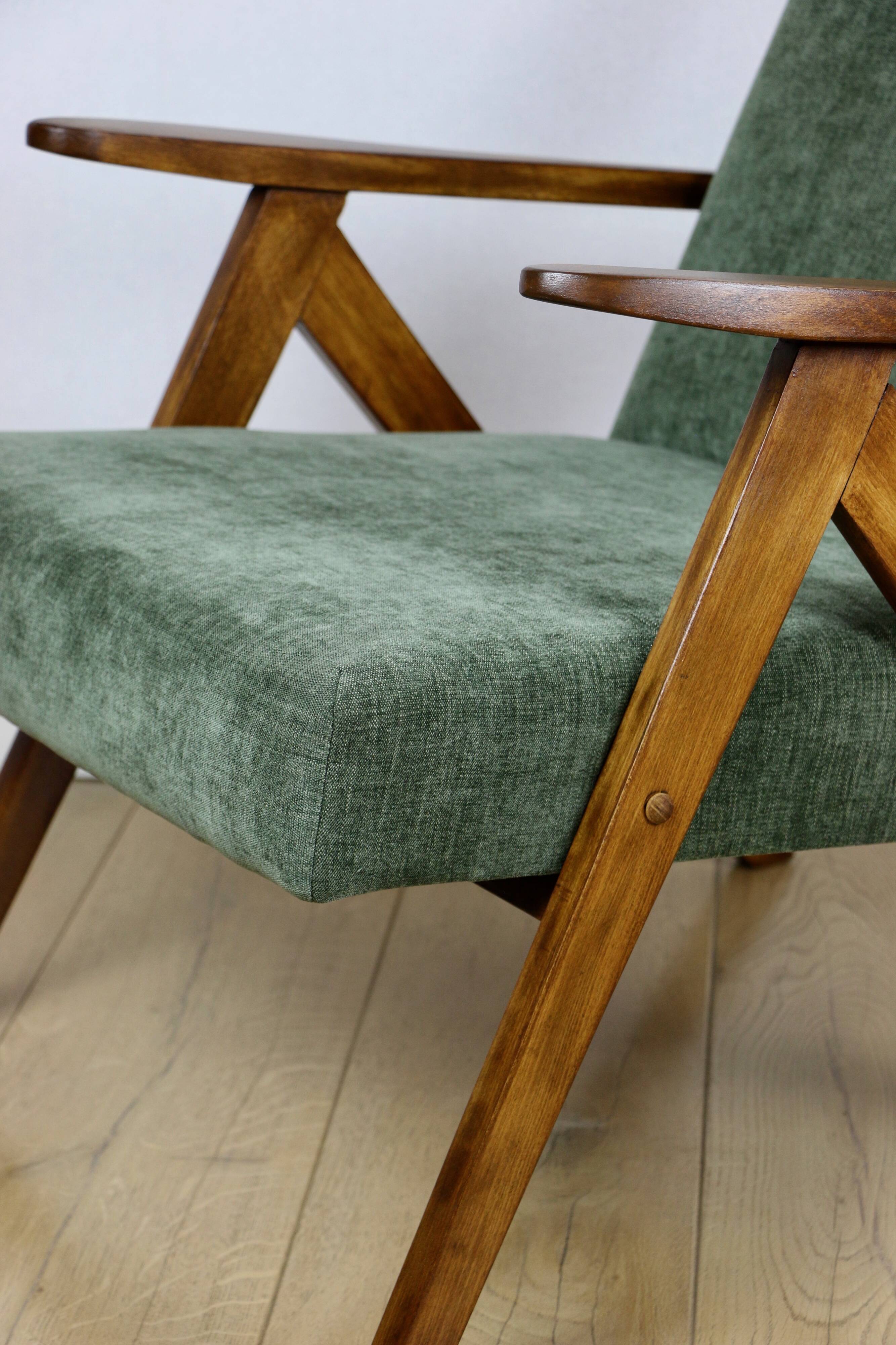 B-310 VAR armchair olive green structural - 2 pieces available