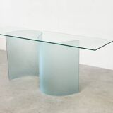 Fiam Marea console table in glass