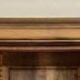 Solid wood bookshelf