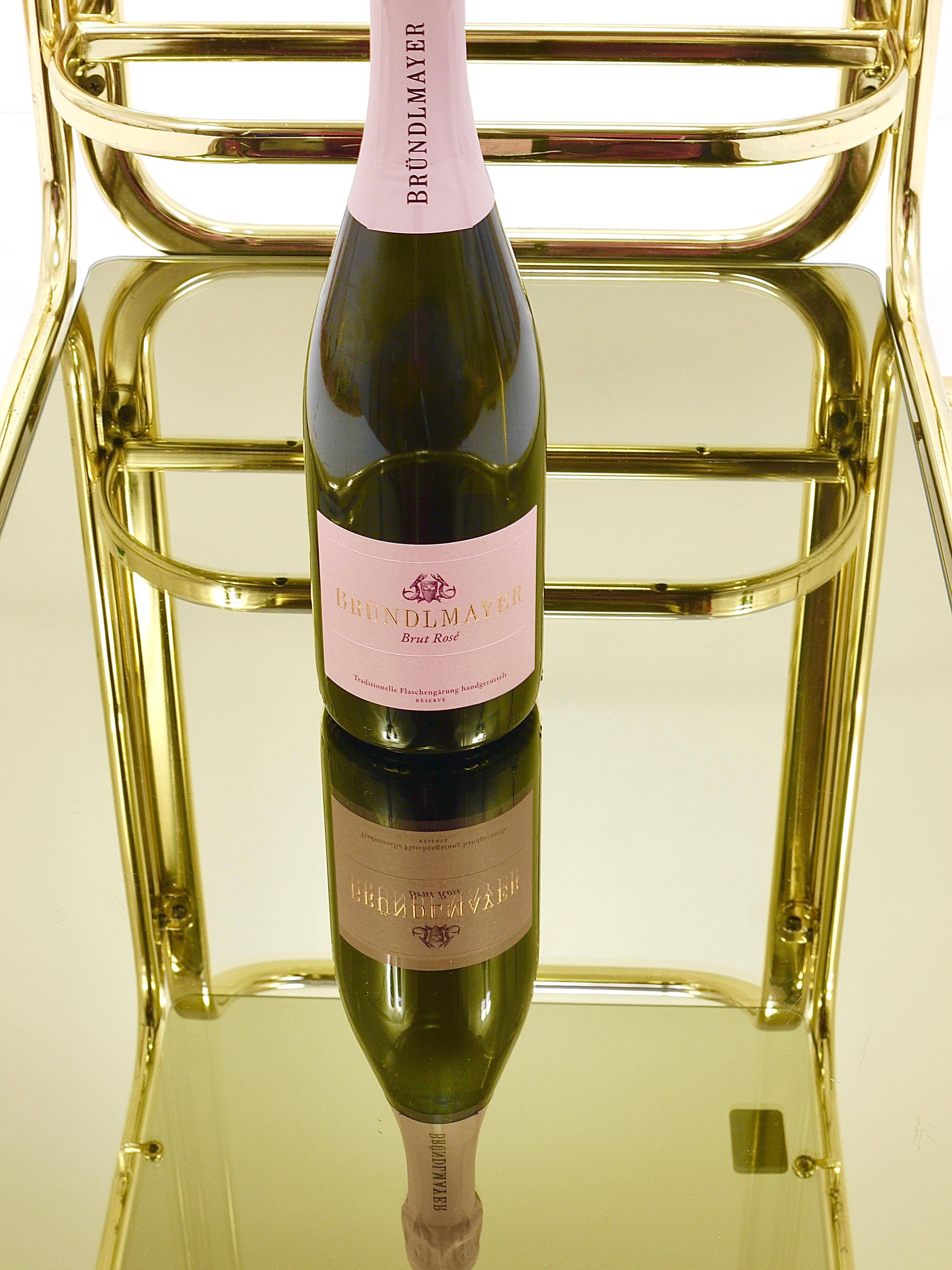 Hollywood Regency Mirror Bar Sideboard Morex Italy 1970s