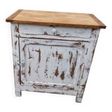 White patinated sideboard/jam cupboard