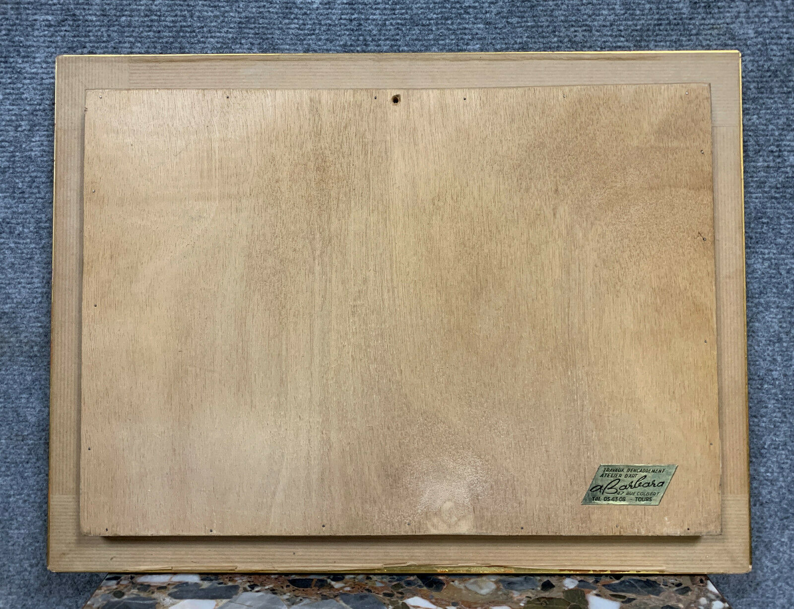 Barbizon School: oil on canvas by Louis ANDREY / the path to the edge of the wood