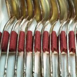 Housewife 64 pieces stainless steel and silver metal nogent