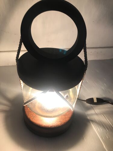 Lampe style marine vintage