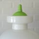 Set of 3 vintage Pop Art pendant lights 1970 Retro hanging bar lamps