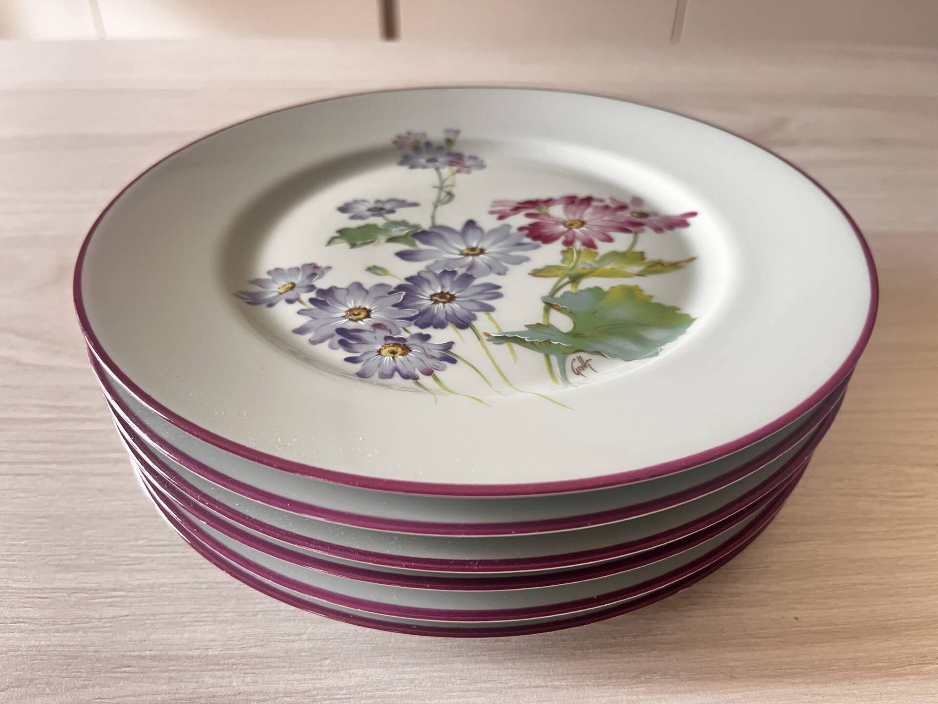 Charles Field Haviland plates