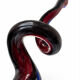 Vase de sol en verre de Murano sculpture 64 cm style mid-century moderne Fenicio Somm